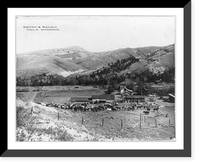 Eaton's ranch, Wolf, Wyoming - 2, Vintage Wall Art