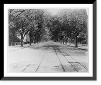 Historic Framed Print, East Capitol Street looking east from Seventh St., Washington, D.C.,  17-7/8" x 21-7/8"