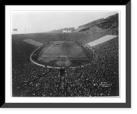 Historic Framed Print, [Stadium at Berkeley, Calif.(?), during a football game between Stanford and California],  17-7/8" x 21-7/8"