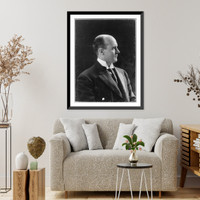 Charles McCallon Alexander, 1867-1920, half-length portrait, facing right, Antique Wall Art
