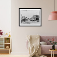 Front Street, from Post Office, Richmond, Maine Classic, Antique Poster