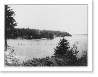 Historic Landscape - Murray Hill and Black Warrior, Damariscotta River