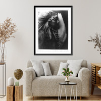Historic Framed Print, Nez Perc&eacute; Brave,  17-7/8" x 21-7/8"