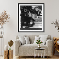 Lincoln Memorial, executed by St. Gaudens, Lincoln Park, Chicago, Ill, Vintage Poster