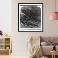 Roughing it in the Grand Ca&ntilde;on of Arizona - the morning greeting, camp comfort"" Classic, Historic Print