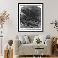 Roughing it in the Grand Ca&ntilde;on of Arizona - the morning greeting, camp comfort"" Classic, Historic Print
