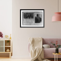 Historic Framed Print, [Stalin with various Soviet officials, possibly including Maxim Gorky] - 2,  17-7/8" x 21-7/8"