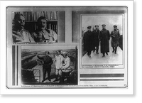Historic Framed Print, [Stalin with various Soviet officials, possibly including Maxim Gorky] - 3,  17-7/8" x 21-7/8"