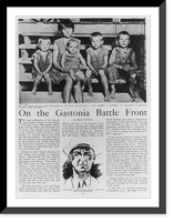 Historic Framed Print, [Picture stores of Gastonia, N.C., labor unrest, 1929]: the children of Ella May orphaned by the mill bosses,  17-7/8" x 21-7/8"