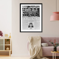 Historic Framed Print, [Picture stores of Gastonia, N.C., labor unrest, 1929]: the children of Ella May orphaned by the mill bosses,  17-7/8" x 21-7/8"