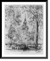 Independence Square and the State House, Vintage Wall Art