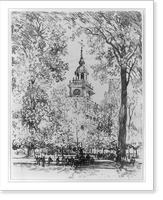 Independence Square and the State House, Vintage Wall Art