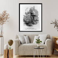 Antique Photo Print - Boston - The Seamen's Bethel, 1833