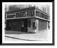 Trans-Lux Theater, 58th St. and Madison Ave., New York City; exterior corner view, April 8, 1931, Antique Wall Art