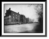 Historic Framed Print, Hearst House,  17-7/8" x 21-7/8"