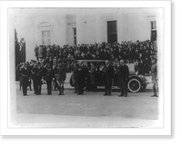 Historic Framed Print, Warren G. Harding, Pres. U.S. - 2,  17-7/8" x 21-7/8"