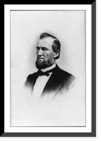 James Buchanan Eads, engineer and inventor of ironclad warships, head-and-shoulders portrait, facing left.Williams & Cornwell. Classic, Historic Print