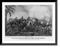 The capture of Genl. La Vega by Captn. May, Vintage Wall Art