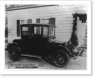 Historic Framed Print, Detroit Electric, 1925 [automobile],  17-7/8" x 21-7/8"