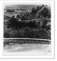 Historic Framed Print, [Cumberland Co. State Road 90 near Burkesville, Ky.],  17-7/8" x 21-7/8"