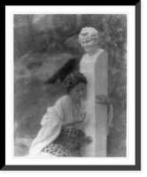 Historic Framed Print, [Woman (Beatrice Baxter Ruyl) in ...],  17-7/8" x 21-7/8"