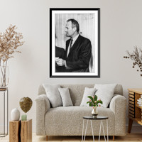 John K. Griffith, 1882-1942, half-length portrait, facing left, Historic Print