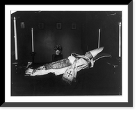Historic Framed Print, [Archbishop William Henry Elder (1819-1904), of Cincinnati. Lying dead on catafalque],  17-7/8" x 21-7/8"