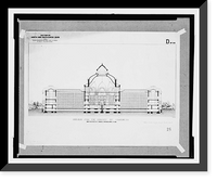 Historic Framed Print, [Library of Congress, Washington, D.C. Section, D series],  17-7/8" x 21-7/8"
