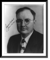 James Oliver Eastland, 1904- , head and shoulders portrait, facing left, autographed, Antique Poster