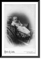 Portraits of children named after Pres. Benj. Harrison and V.P. Morton, 1889-1892: Benj. Harrison Chase, born March 18, 1892, Vintage Wall Art