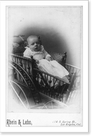 Portraits of children named after Pres. Benj. Harrison and V.P. Morton, 1889-1892: Benj. Harrison Chase, born March 18, 1892, Vintage Wall Art