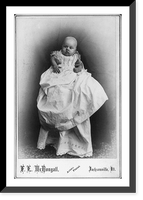 Portraits of children named after Pres. Benj. Harrison and V.P. Morton, 1889-1892: Benj. Harrison Williams, Vintage Poster