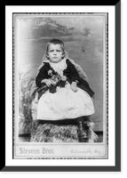 Portraits of children named after Pres. Benj. Harrison and V.P. Morton, 1889-1892:Harrison Morton Marquardt Classic, Antique Wall Art