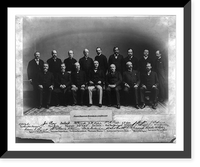 Post Master General Don M. Dickinson and staff Classic, Vintage Wall Art