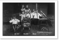 Group mourning death of family member Classic, Vintage Wall Art