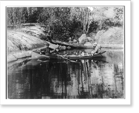 Historic Framed Print, In the Adirondacks,  17-7/8" x 21-7/8"