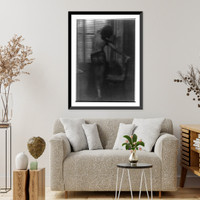 La Curieuse.Clarence H. White. Classic, Vintage Print