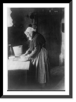 Historic Framed Print, By the kitchen window,  17-7/8" x 21-7/8"