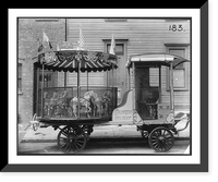 Children's Delight" carousel wagon. Advertisement for the George B. Marx Wagon Co., Brooklyn, N.Y.", Vintage Print