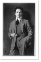 Historic Framed Print, [George Creel, 1876-1953, three-quarters length, standing, facing front],  17-7/8" x 21-7/8"