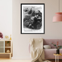 Historic Framed Print, New York's deadly dives - a Bowery inferno - Owney Geoghegan's Hurdy-Gurdy,  where thieves, prostitutes and blacklegs hold nightly revel - unadulterated deviltry unchecked by the police,  17-7/8" x 21-7/8"