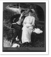 When love is young, Antique Wall Art