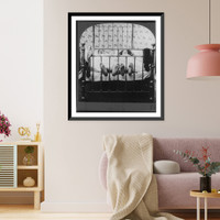 Historic Framed Print, At the hour of midnight,  17-7/8" x 21-7/8"