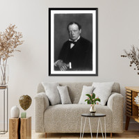 Historic Framed Print, Sir Winston Leonard Churchill 1874-1965,  17-7/8" x 21-7/8"