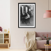 Historic Framed Print, Ethelbert Woodbridge Nevin 1862-1901,  17-7/8" x 21-7/8"