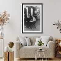 Historic Framed Print, Ethelbert Woodbridge Nevin 1862-1901,  17-7/8" x 21-7/8"