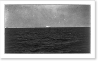 View from S.S. CARPATHIA of iceberg which sank the Titanic, Antique Wall Art