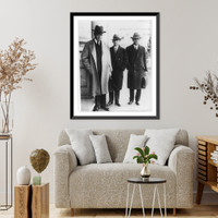 Three of the leading attorneys of the U.S.:Leslie Craven, Frederick Hill Wood, and Robert A. Kelly, Historic Print