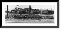 Historic Framed Print, [Hurricane damage, Miami, Florida],  17-7/8" x 21-7/8"