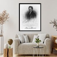 Denison Olmstead 1791-1859, Vintage Poster